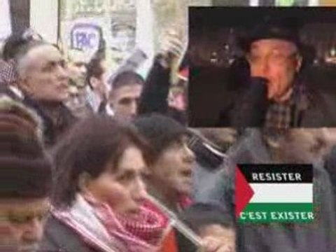 MANIFESTATION LYON GAZA 10 JANVIER 09