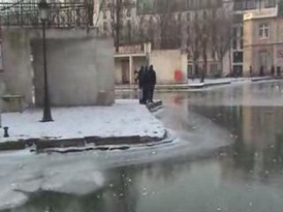 Froid polaire à Paris(Janvier 2009)