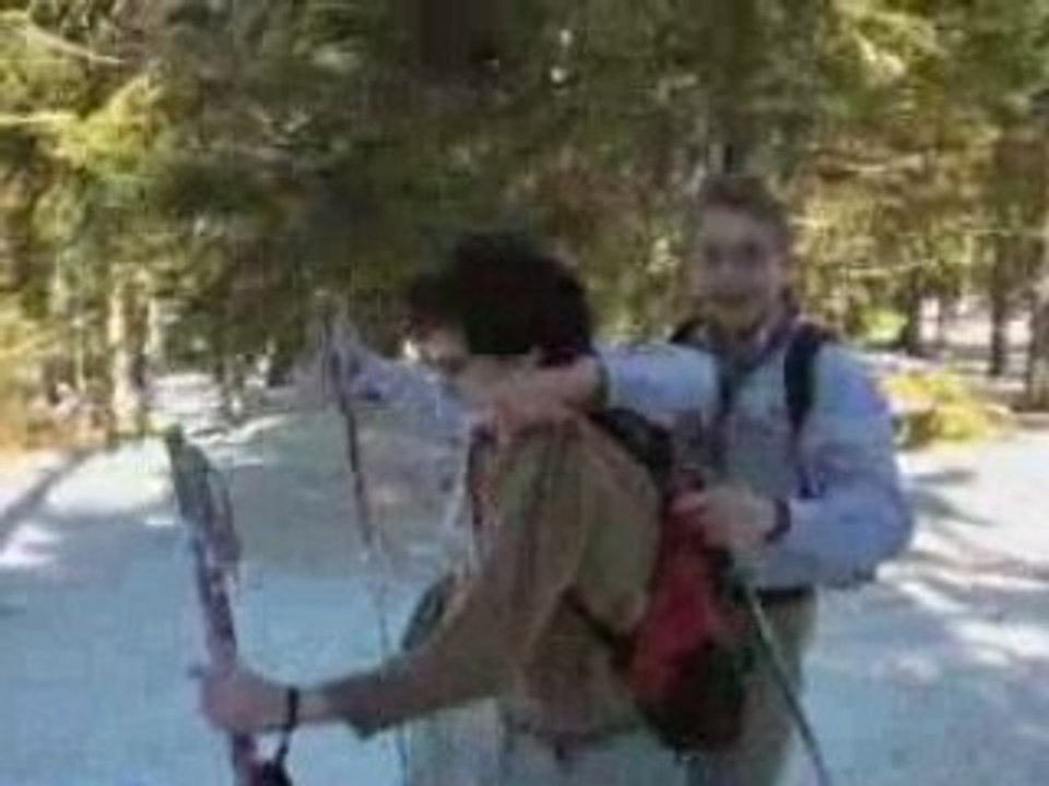 Le camp de HP de la troupe 11ème Versailles, février 2008