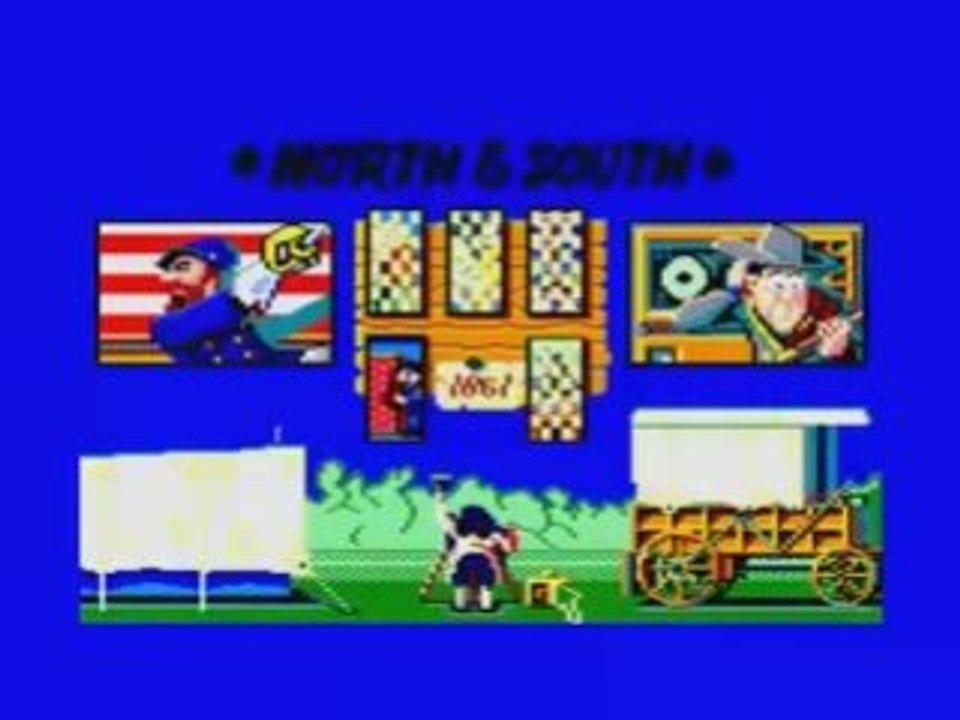 North and South - Amstrad Cpc 6128