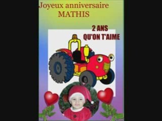 anniversaire de Mathis