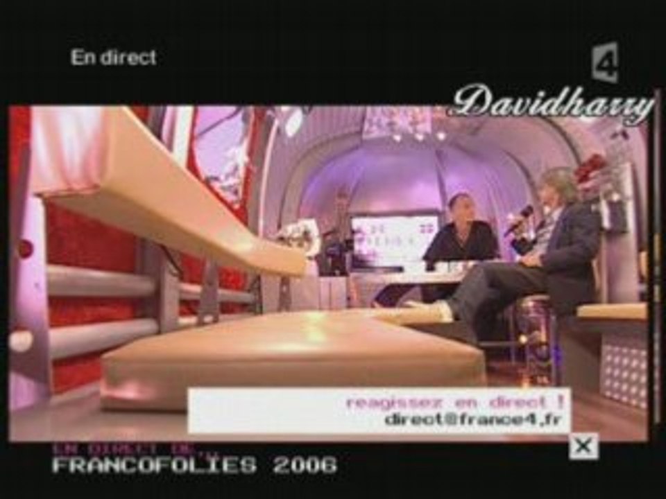 Interview de Jean Louis Aubert au Francofolies