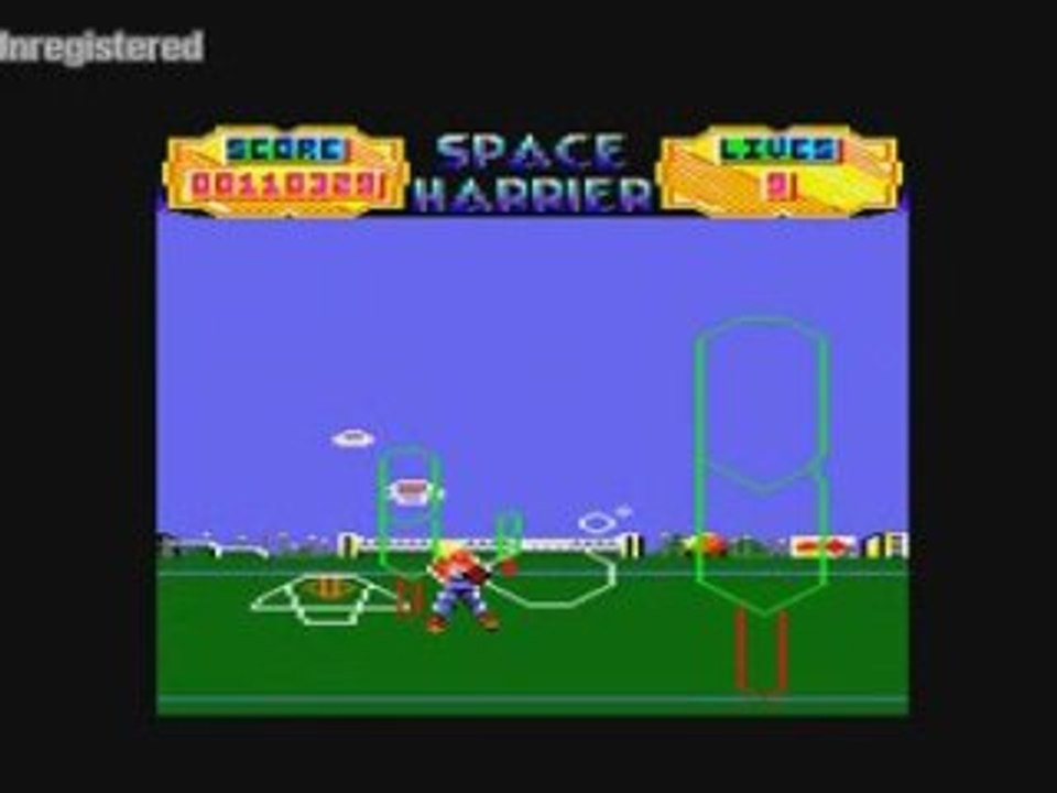 Space Harrier - Amstrad Cpc 6128