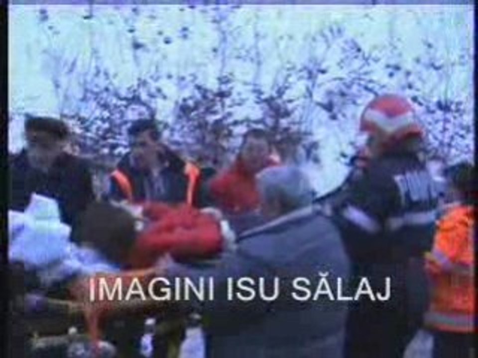 Accident 9 persoane - Imagini ISU Salaj