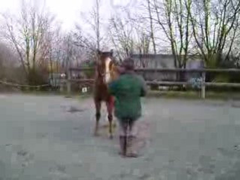 Thalya et moi à nos débuts