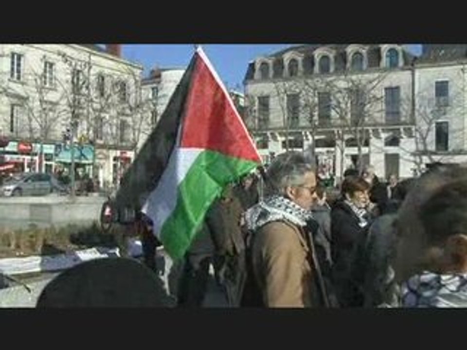 Manifestation pour la paix à Gaza - Cholet