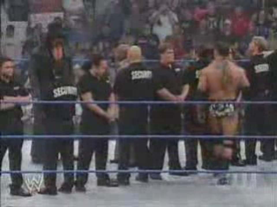 Batista destroys Undertaker