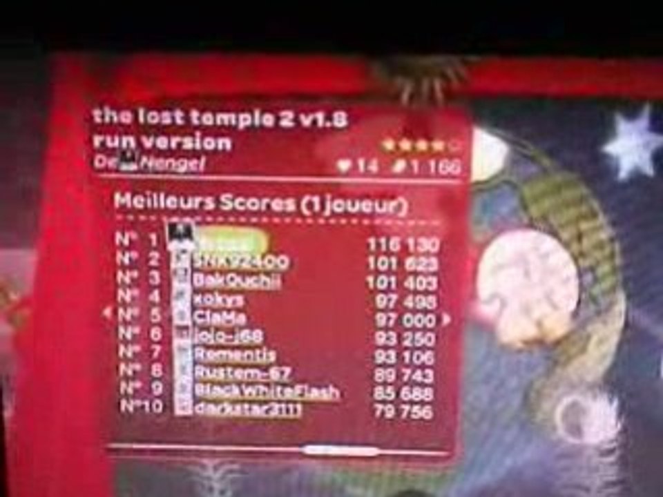 LBP the loste temple (mon score)