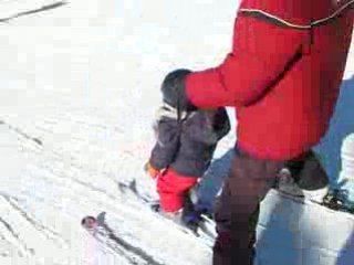 Réjane à Chamrousse avec Caro