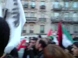 manif pour gaza a paris le 10/01/09