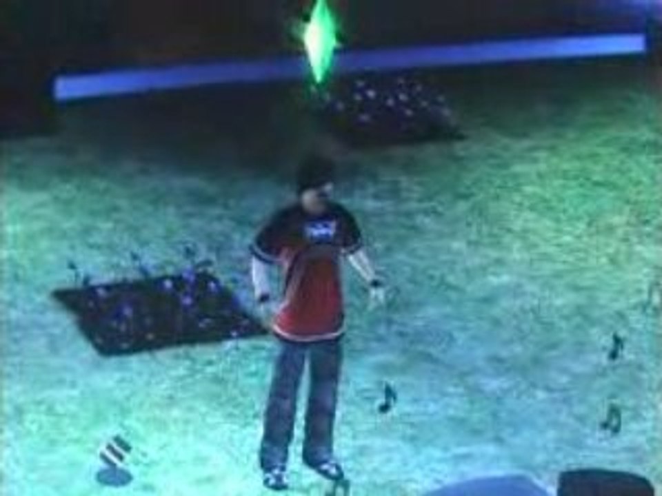 Sims 2 dansant sur Infinity 2008