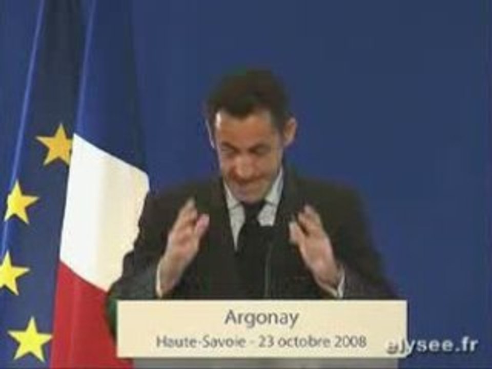 Sarkozy Propose Le Nouvel Ordre Mondial Comme Solution