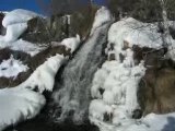 Cascade gelée