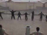Iraqi New Recruits Excercise Class