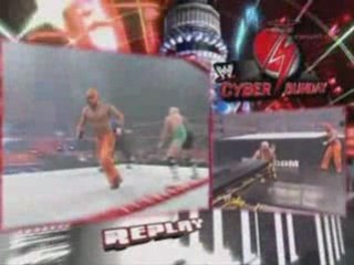 Cyber Sunday Rey Mysterio vs Finlay - Stretcher Match