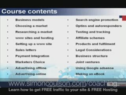 Simon Coulson Internet Training Course Overview (2 of 4)