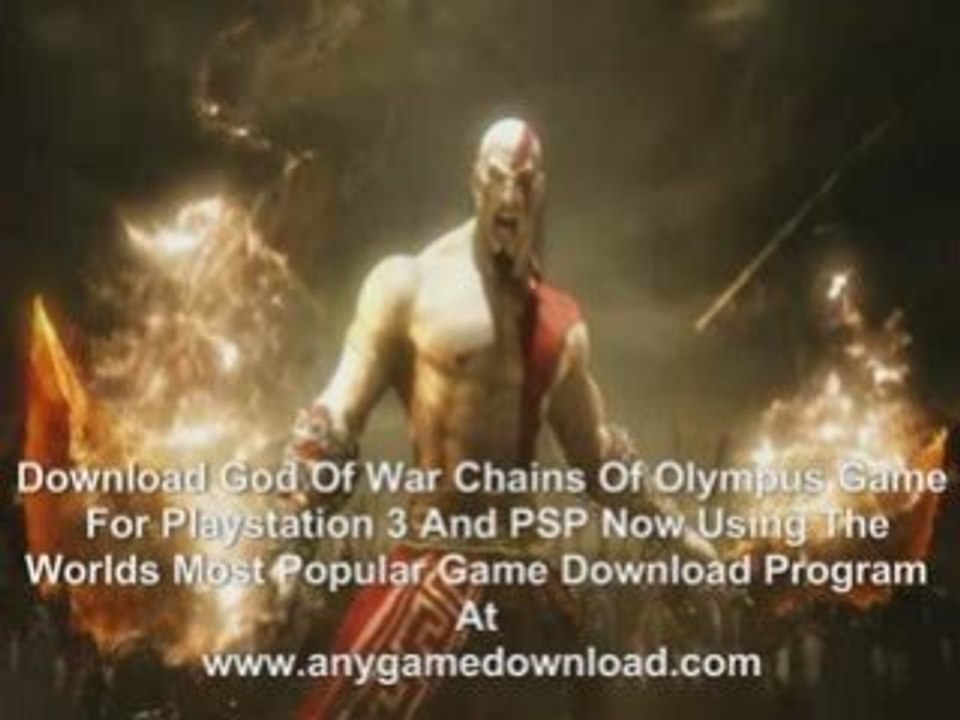 How To Download God Of War Chain Of Olympus Game