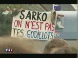 Les vœux des enseignants à Sarkozy