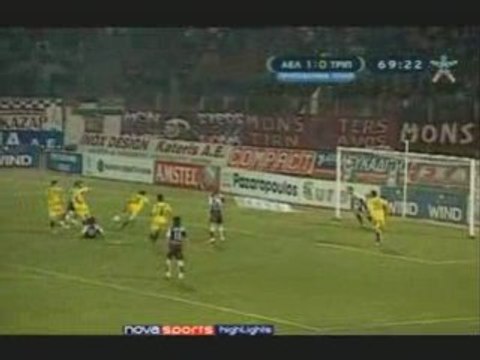 17th AEL-Asteras Tripolis 2-1 Νovasport tv 2008-09 Greece