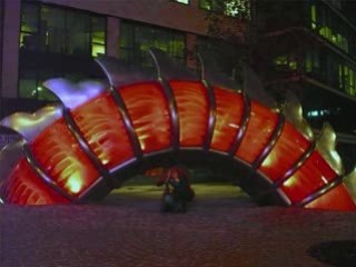 Danse de la fontaine émergente, Chen ZHEN