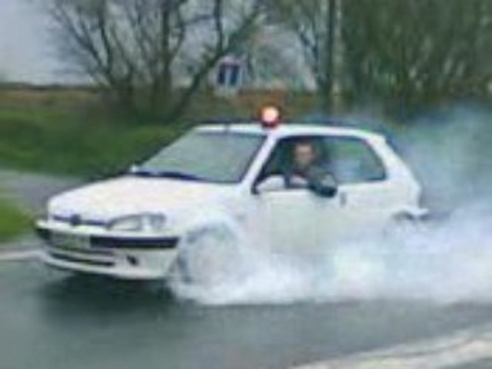 106 rallye en burn