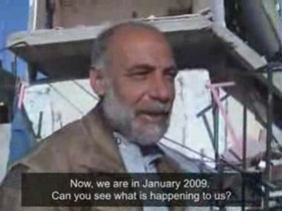 Ghetto de Gaza: bombardement des maisons de Rafah