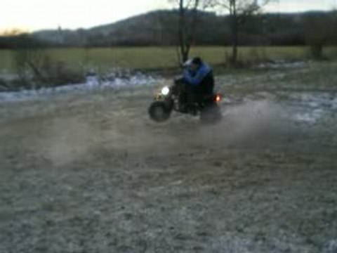 Quad rou weeling 250 raptor