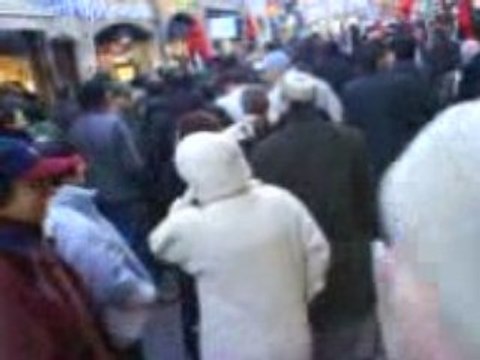 manifestation pour le soutien de gaza a besançon