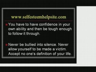 How To Raise Your Self Esteem