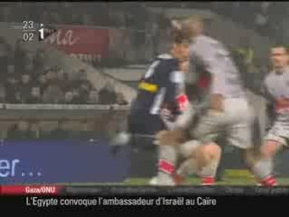 Bordeaux PSG 4-0 Résumé 11/01/09
