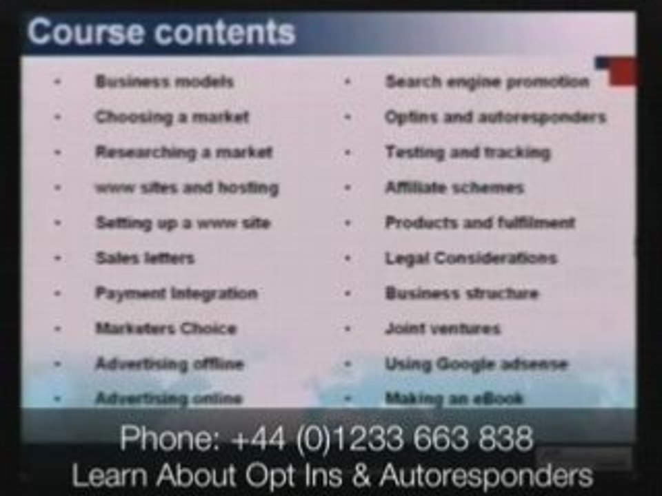 Internet Marketing Masterclass Overview with Simon Coulson