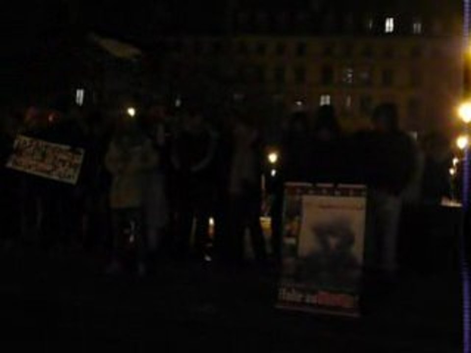 Rassemblement contre la barbarie sioniste Paris 9/01/09 p10