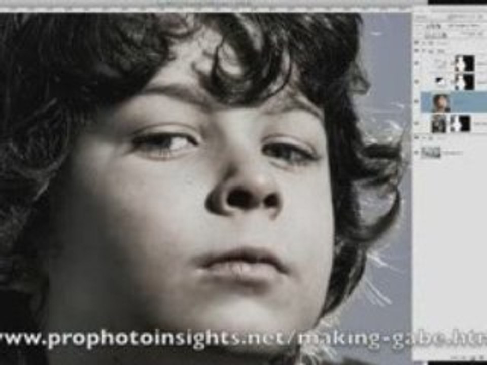 "The Making Of Gabriel" Masking & Compositing Images.