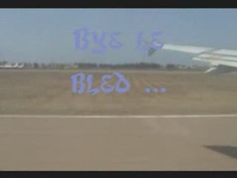 Retour en France Decollage Aeroport D'Alger