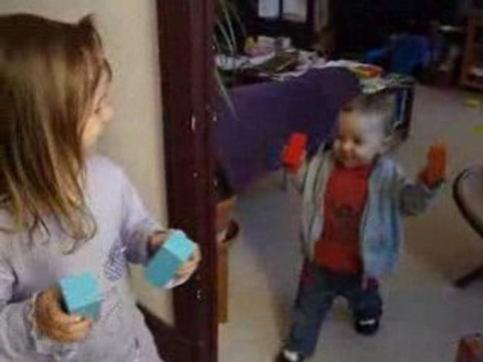 Atelier percussion de bon matin (19/10/08)