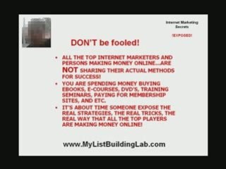 Earn Millions with Internet Marketing Secrets