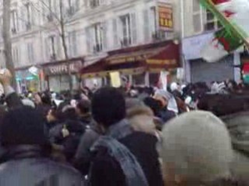 manif gaza à paris (10/01/09)
