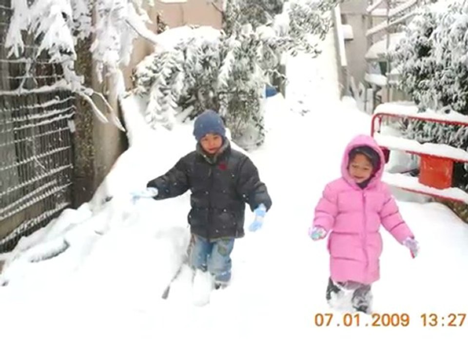 LA NEIGE EN JANVIER