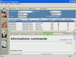 e-commerce: gestion des commandes