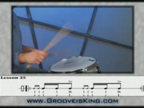 Lesson 25 - Drum Rudiment - Play Drums - Drum Lessons