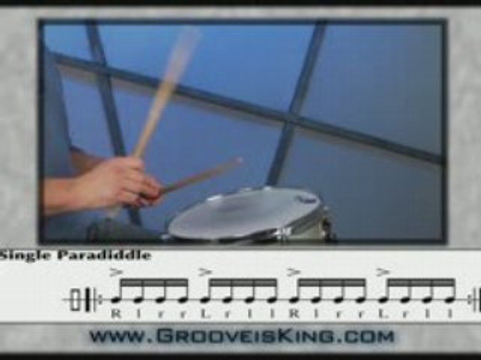 Paradiddle - Drum Rudiment - Play Drums - Drum Lessons