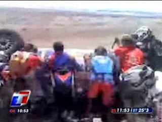 Dakar rally 2009 Sainz needs help