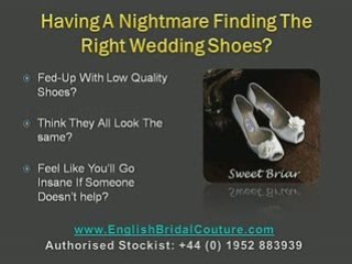 Designer ivory wedding shoes To Complete Your Look