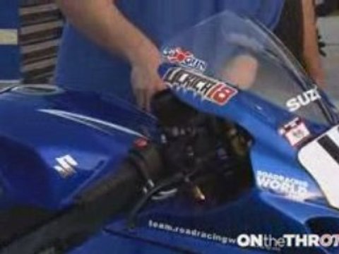 David McGrath from Daytona Tire Test 08 with Buell