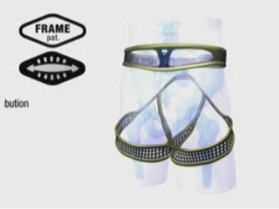Petzl Harnais - Technologie Frame Construction