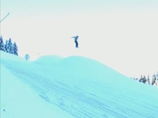 quelques sauts en mode snow