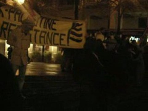 Rassemblement contre la barbarie sioniste Paris 12/01/09 p4
