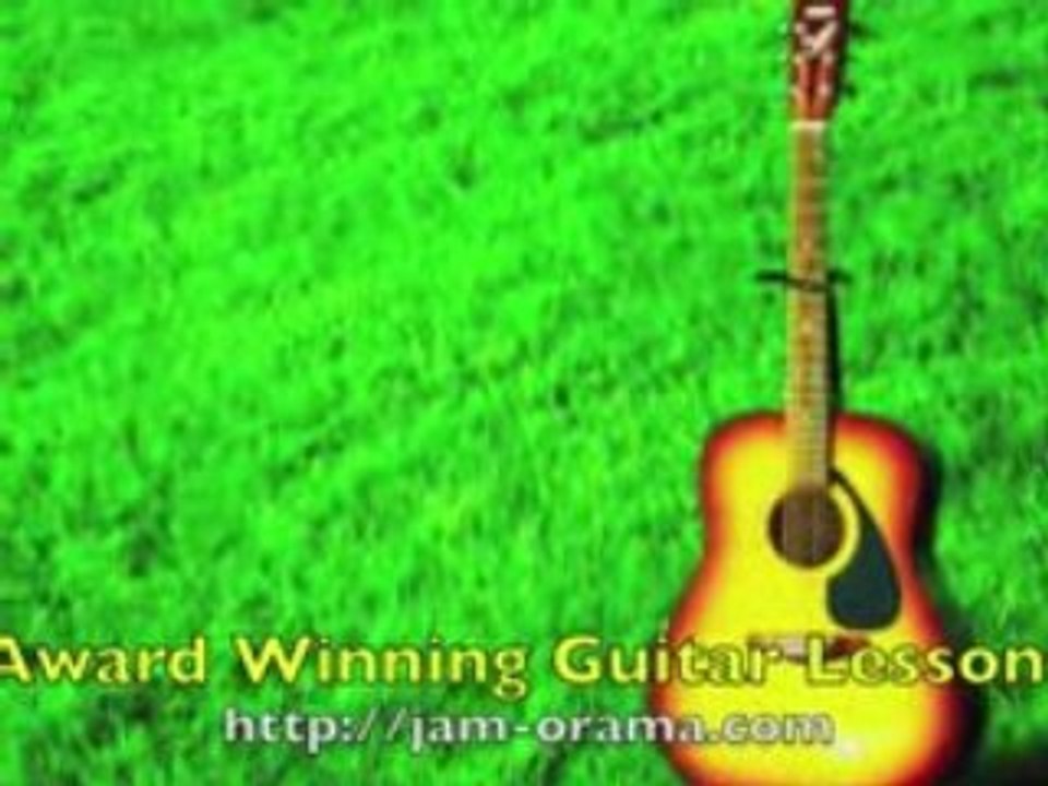 Award Winning Guitar Lessons Online!