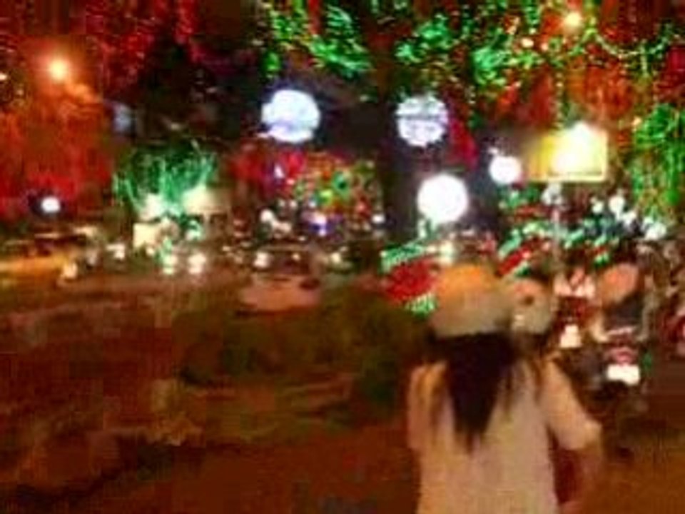 DECORATIONS DE NOEL A SAIGON