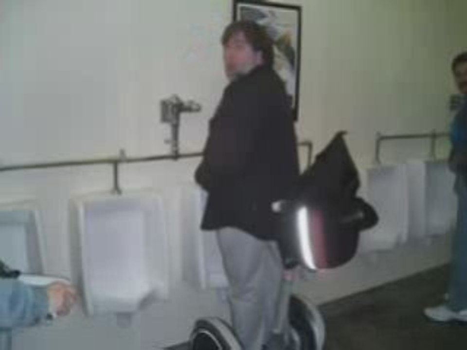 Segway Restroom by Steve Wozniak